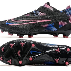 Nike Phantom GX Elite FG Low Soccer Cleats Black Pink For Men 