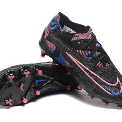 Nike Phantom GX Elite FG Low Soccer Cleats Black Pink For Men 