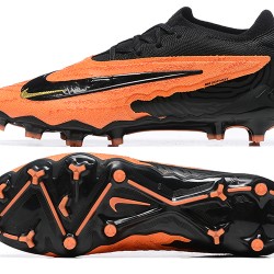 Nike Phantom GX Elite FG Low Soccer Cleats Orange Black For Men 