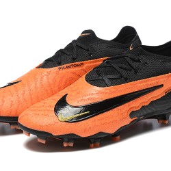 Nike Phantom GX Elite FG Low Soccer Cleats Orange Black For Men 