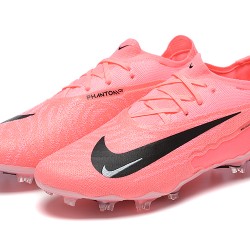 Nike Phantom GX Elite FG Low Soccer Cleats Pink Black For Men 