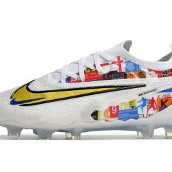 Nike Phantom GX Elite FG Mixtz White Footballboots For Men 