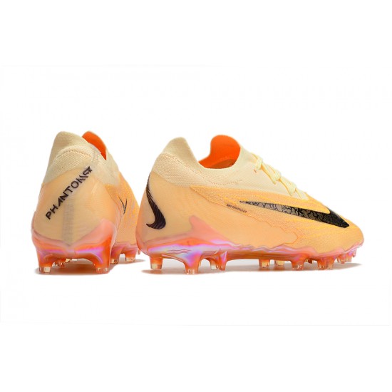 Goods That Sell Well Nike Phantom GX Elite FG Orange Black Low-top Footballboots For Men Online Shop