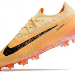 Nike Phantom GX Elite FG Orange Black Low-top Footballboots For Men 