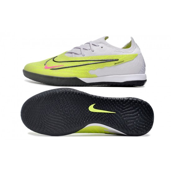 Popular Goods Nike Phantom GX Elite IC Blank LigtPurple Green Low-top Footballboots For Men Shop