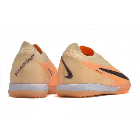 Where Can I Buy Nike Phantom GX Elite IC Blank Orange White Low-top Footballboots For Men For Sale