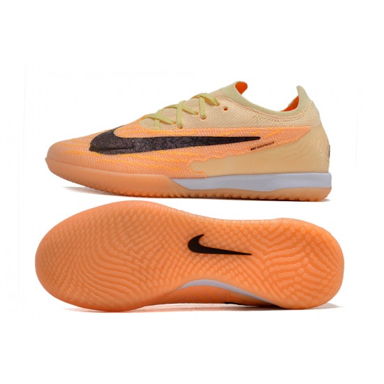 Where Can I Buy Nike Phantom GX Elite IC Blank Orange White Low-top Footballboots For Men For Sale