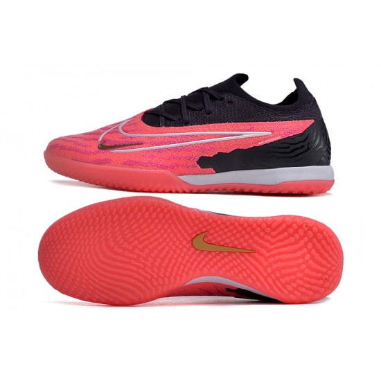 Discover Nike Phantom GX Elite IC Blank Pink Low-top Footballboots For Men Shop Online