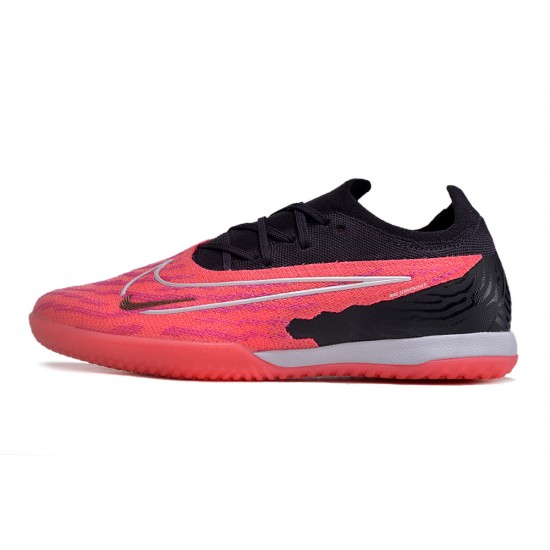 Discover Nike Phantom GX Elite IC Blank Pink Low-top Footballboots For Men Shop Online