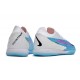 Salable Goods Nike Phantom GX Elite IC Blank White Blue Low-top Footballboots For Men Online Shop