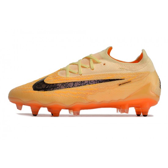 Buy And Seller Nike Phantom GX Elite Link PRO SG Anti Clog Apricot Black Low-top Footballboots For Men Shop