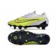 Click To Order Nike Phantom GX Elite Link PRO SG Anti Clog Black Green LightPurole Low-top Footballboots For Men Sale