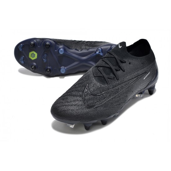 Our Top Picks Nike Phantom GX Elite Link PRO SG Anti Clog Black Low-top Footballboots For Men Sale