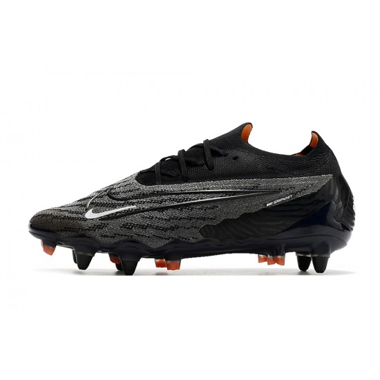 Choose To Buy Nike Phantom GX Elite Link PRO SG Anti Clog Blank Gray Low-top Footballboots For Men For Sale