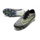 Order To Buy Nike Phantom GX Elite Link PRO SG Anti Clog Blank Gray Yelloe Low-top Footballboots For Men On Sale