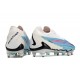 Click To Order Nike Phantom GX Elite Link PRO SG Anti Clog Blue White Pink Low-top Footballboots For Men For Sale