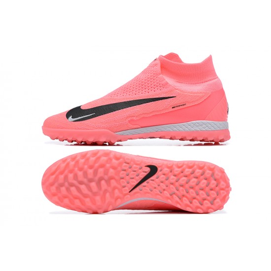 Buy Nike Phantom GX Elite TF High Top Soccer Cleats Pink Black For Men Shop Online