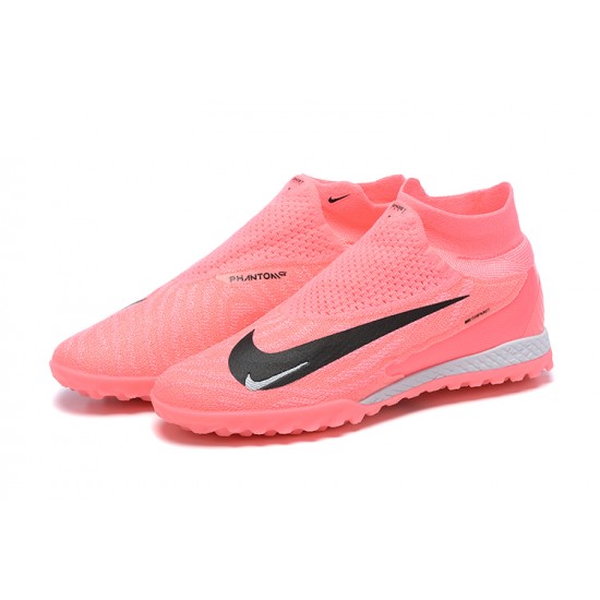 Buy Nike Phantom GX Elite TF High Top Soccer Cleats Pink Black For Men Shop Online