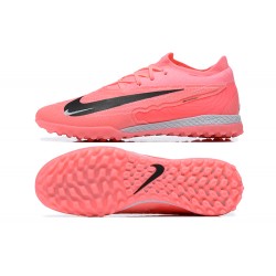 Nike Phantom GX Elite TF Low Soccer Cleats Peach Black Grey For Men 