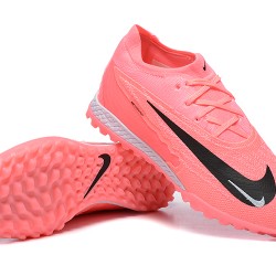 Nike Phantom GX Elite TF Low Soccer Cleats Peach Black Grey For Men 