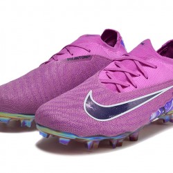 Nike Phantom GX Elite TF Low Soccer Cleats Purple Black White For Men And Women 