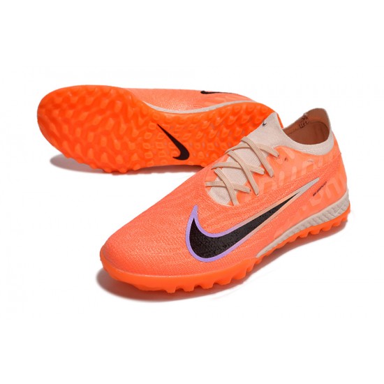 Sell Like Wild Fire Nike Phantom GX Elite TF Orange Blank Low-top Footballboots For Men On Sale