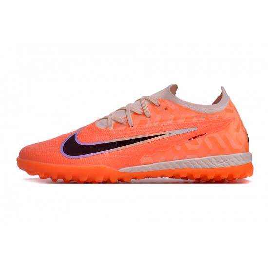 Sell Like Wild Fire Nike Phantom GX Elite TF Orange Blank Low-top Footballboots For Men On Sale