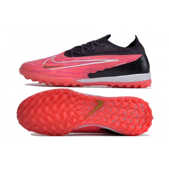 Discover Nike Phantom GX Elite TF Pink Blank Red Low-top Footballboots For Men Shop Online