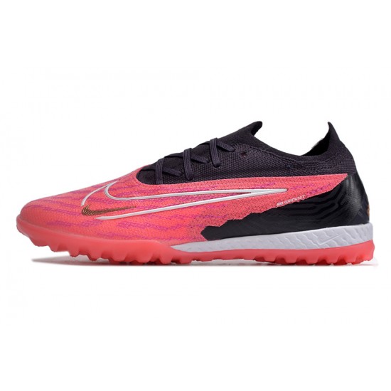 Discover Nike Phantom GX Elite TF Pink Blank Red Low-top Footballboots For Men Shop Online