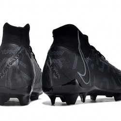 Nike Phantom Luna Elite NU FG White Gray Black High-top Footballboots For Men 