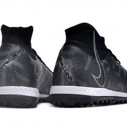 Nike Phantom Luna Elite NU TF Grey Black Footballboots For Men 