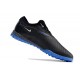 Order To Buy Nike React Phantom GX Pro TF Black Blue White Low-top Footballboots For Men For Sale