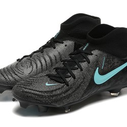 Nike Phantom Luna Elite FG Black Ltblue High Soccer Cleats