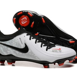 Nike Phantom Luna Elite FG Grey Black Red Low Soccer Cleats