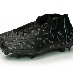 Nike Phantom Luna Elite FG High Top Black White Soccer Cleats For Men And Women 