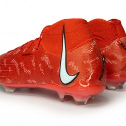 Nike Phantom Luna Elite FG High Top Red Soccer Cleats For Men And Women 