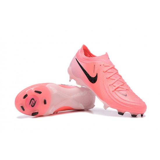 Our Top Picks Nike Phantom Luna Elite FG Low Black Pink Soccer Cleats For Men Shop