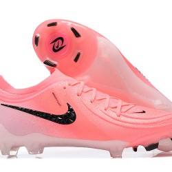 Nike Phantom Luna Elite FG Low Black Pink Soccer Cleats For Men 