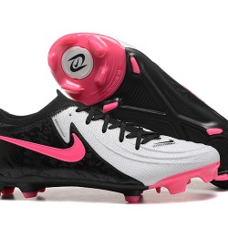 Nike Phantom Luna Elite FG Low Pink Black White Soccer Cleats For Men 