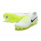 Nike Phantom Luna Elite FG Low White Black Green Soccer Cleats For Men