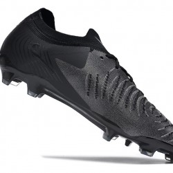 Nike Phantom Luna Elite NU FG All Black White Low Soccer Cleats