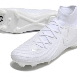 Nike Phantom Luna Elite NU FG All White High Soccer Cleats