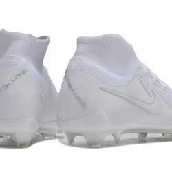 Nike Phantom Luna Elite NU FG All White High Soccer Cleats