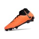 Nike Phantom Luna Elite NU FG Black Orange High Soccer Cleats