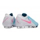 Nike Phantom Luna Elite NU FG Grey Ltblue Pink Low Soccer Cleats