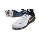 Nike Phantom Luna Elite NU FG White Black Gold High Soccer Cleats