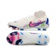 Nike Phantom Luna Elite NU FG White Blue Pink High Soccer Cleats