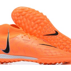 Nike Phantom Luna Elite TF High Top Orange Black Soccer Cleats For Men 