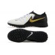 Nike Phantom Luna Elite TF Low White Black Gold Soccer Cleats For Men