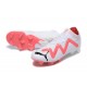 Top Quality Puma Future Ultimate FG Low-Top White Black Purple For Women And Men Soccer Cleats Online